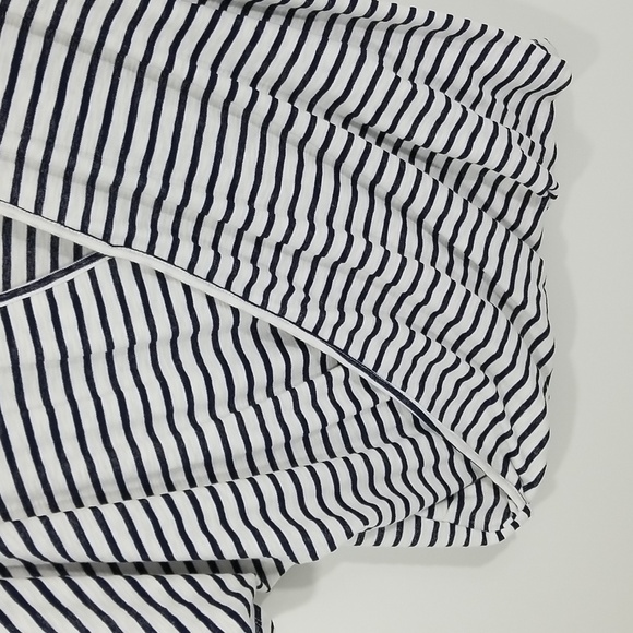 {Anthropologie} Eri + Ali Joceline Striped Wrap Top - Picture 4 of 10